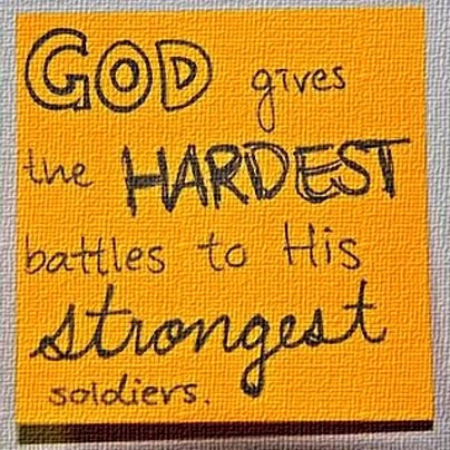 God gives the hardest battles to 3hKifz7HgQHnTh3nog6BEHTC9