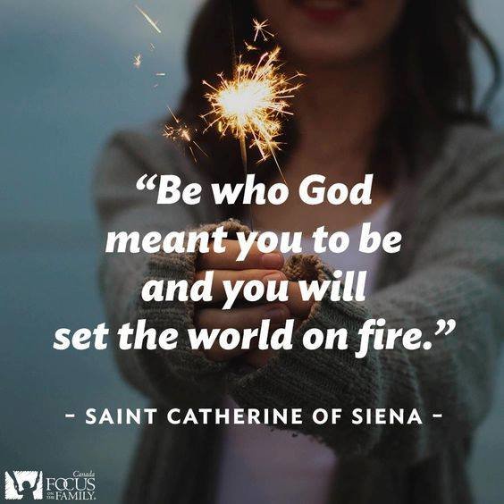 Be who God meant you to be